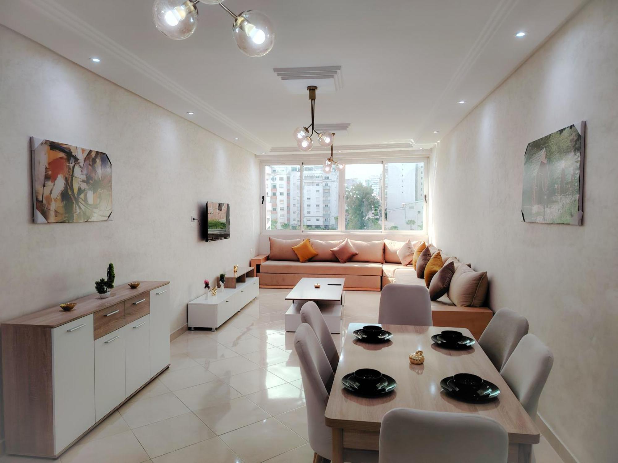 Nouveau Appartement Prestige Avec Vue Paronamique Tangeri Esterno foto